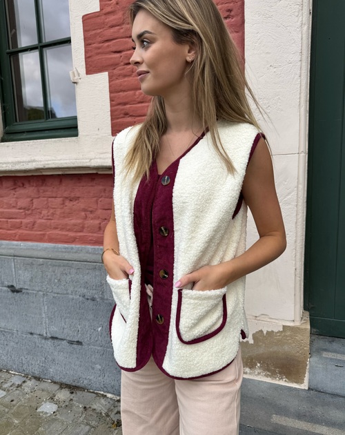 Bodywarmer teddy