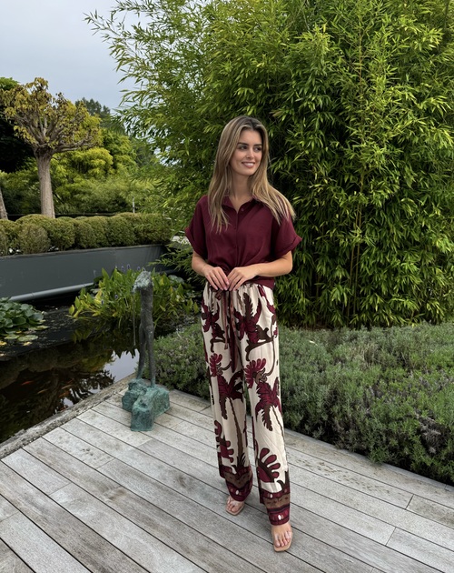 lange broek print