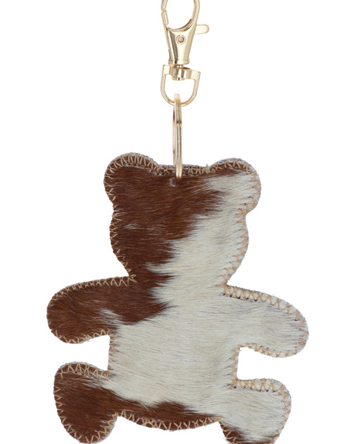 Sleutelhanger beer cowhair