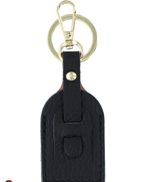 sleutelhanger D leder