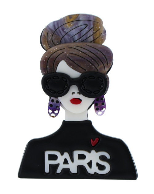 broche dame Paris