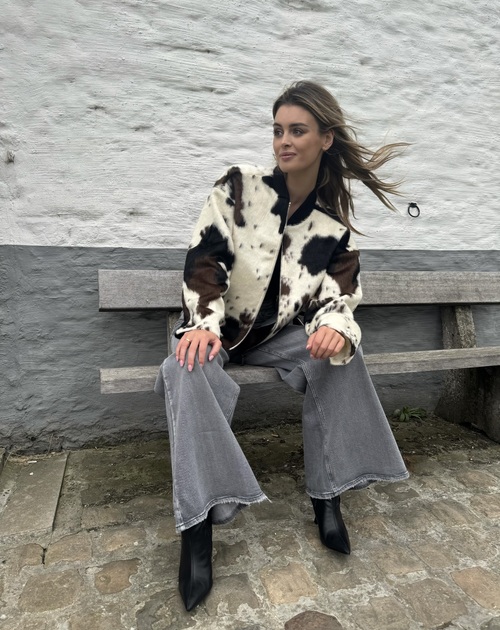 vest cowprint 