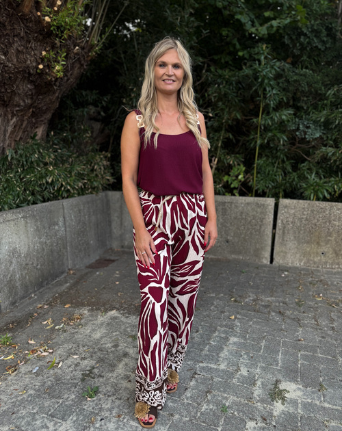 lange broek print