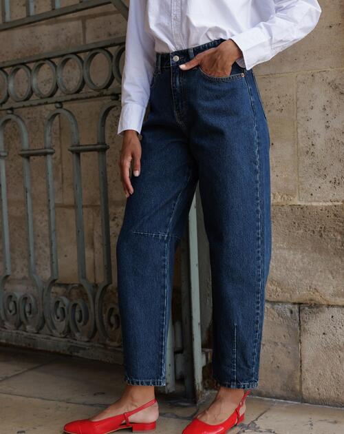 Jeans barrel Bony