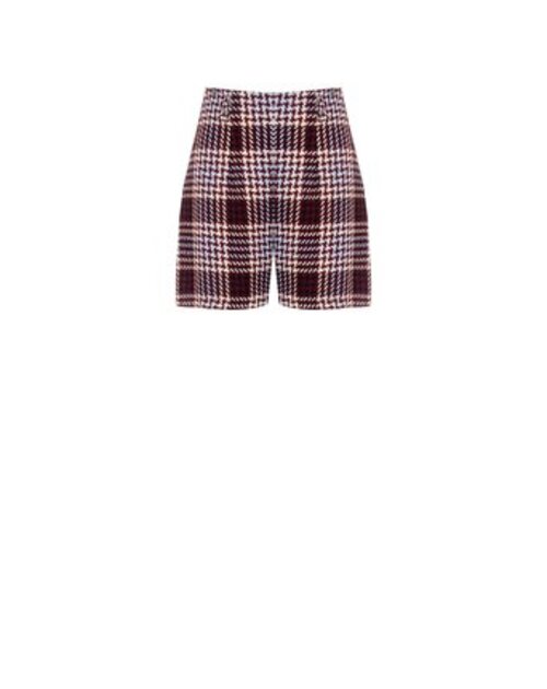 Korte short geruit