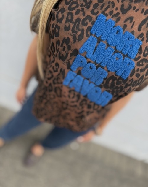 sweater korte mouw amor