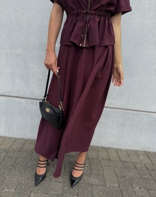 lange rok effen - 2