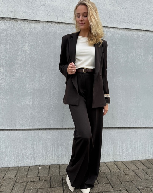 Lange broek met riem Cardiff