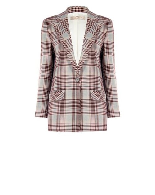blazer geruit