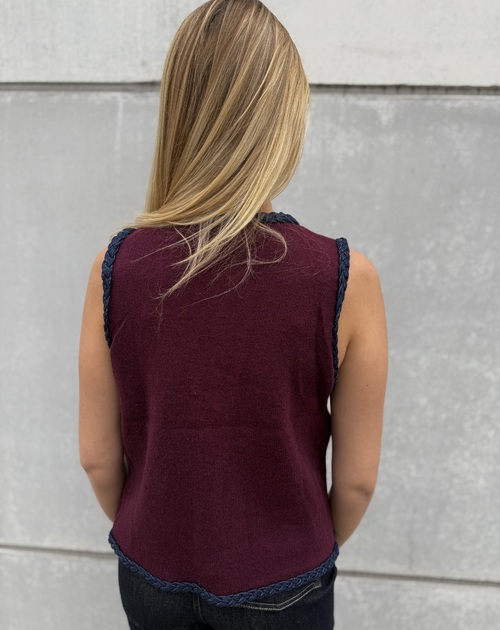 Gilet zonder mouwen met knopen - 2