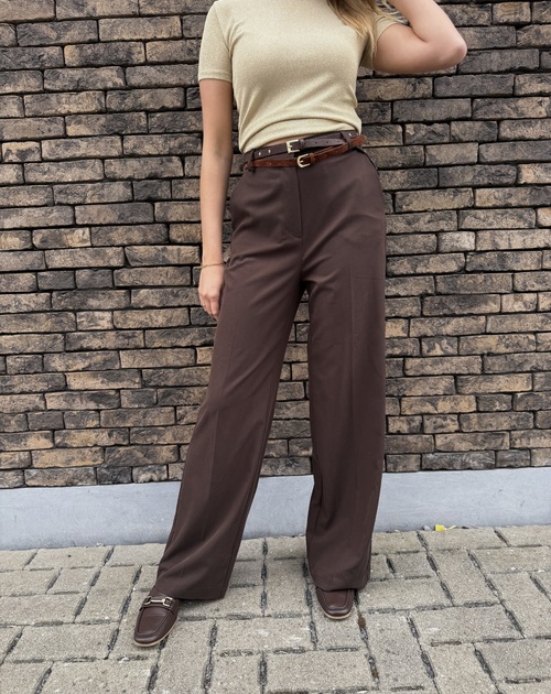 lange broek met riem