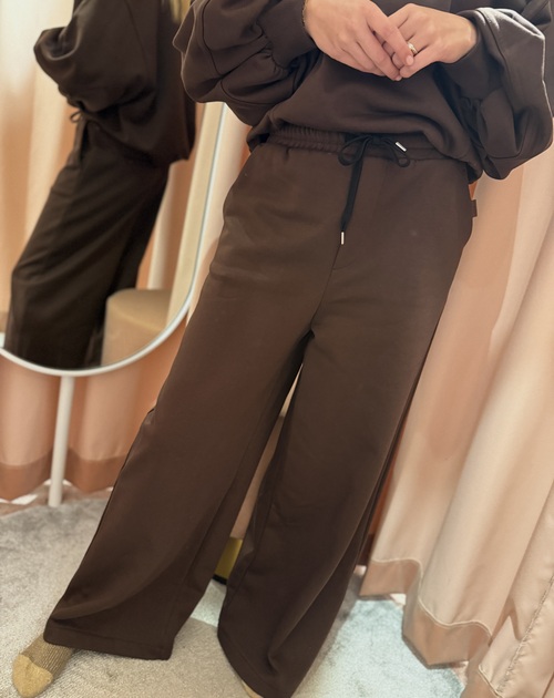 Lange broek sweatstof
