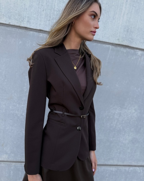 blazer met riem - 2