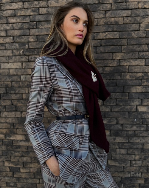 blazer geruit