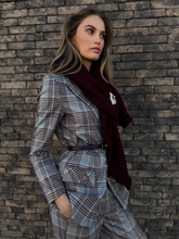 blazer geruit