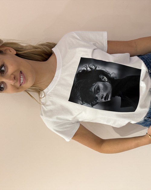 T-shirt korte mouw met print