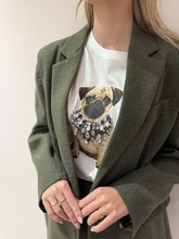 t-shirt korte mouw hond