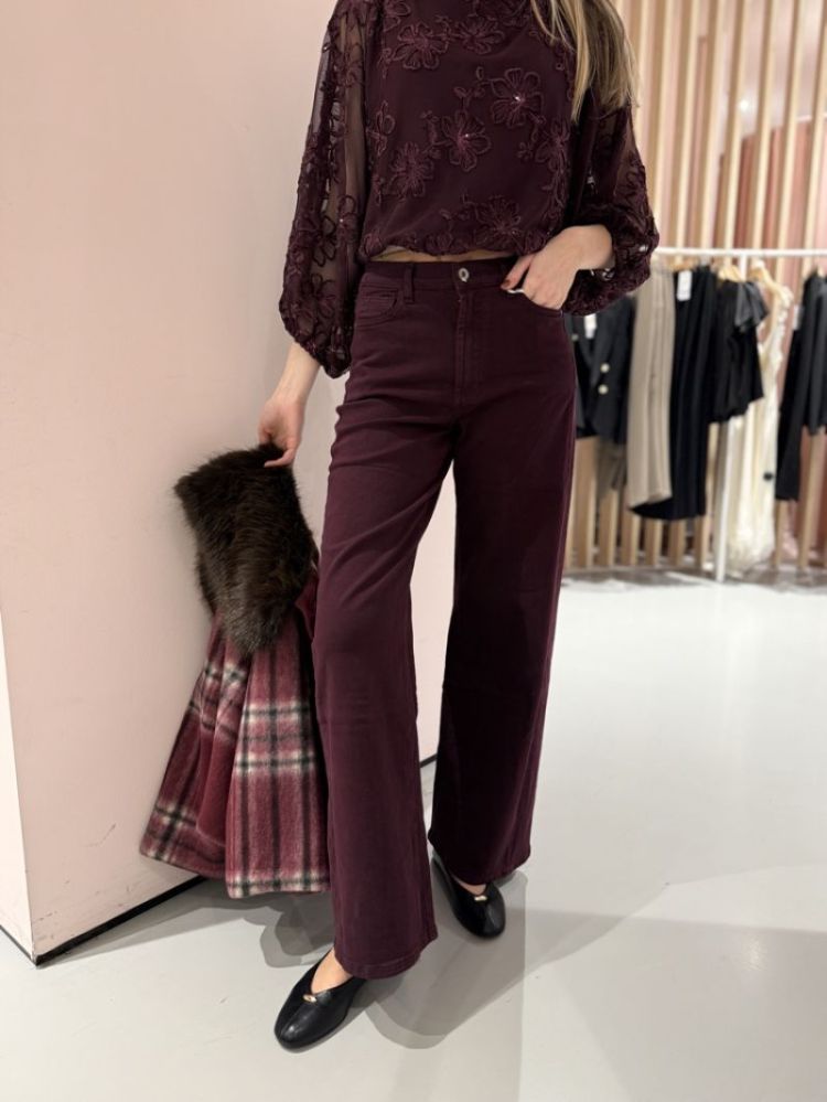 Aura Color aubergine